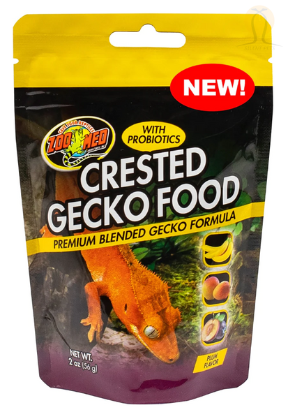 Корм для геккона бананоеда/фельзумы Zoo med Crested gecko food - 56г L24-01 фото