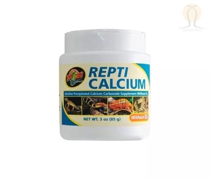 Кальций для рептилий Zoo med Repti Calcium (США) без витамина D3 - 85г L24-130 фото